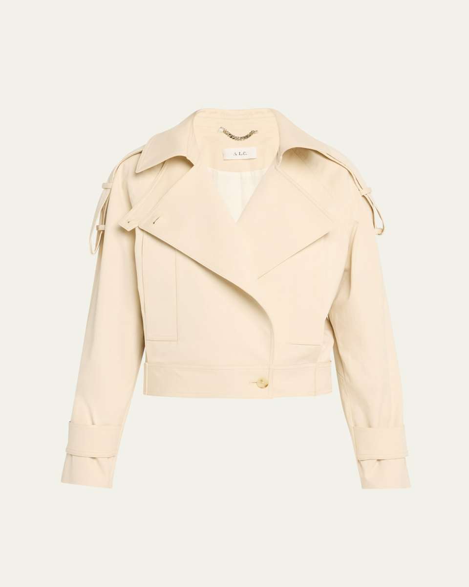 Miles Oversized Stretch Cotton Jacket